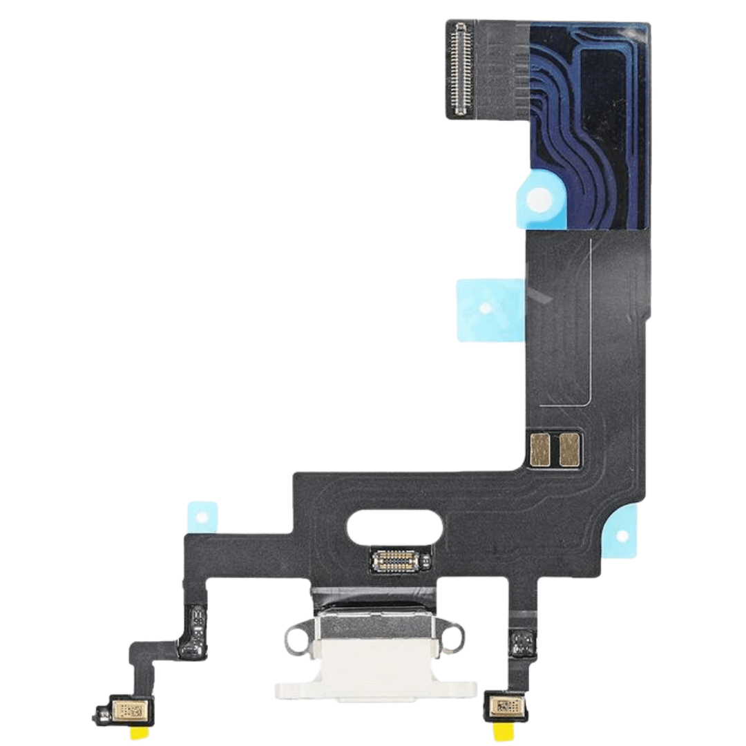 Charging Port Flex Cable for iPhone XR- White - Best Cell Phone Parts Distributor in Canada, Parts Source Charging Port Flex Cable for iPhone XR- White - Best Cell Phone Parts Distributor in Canada, Parts Source